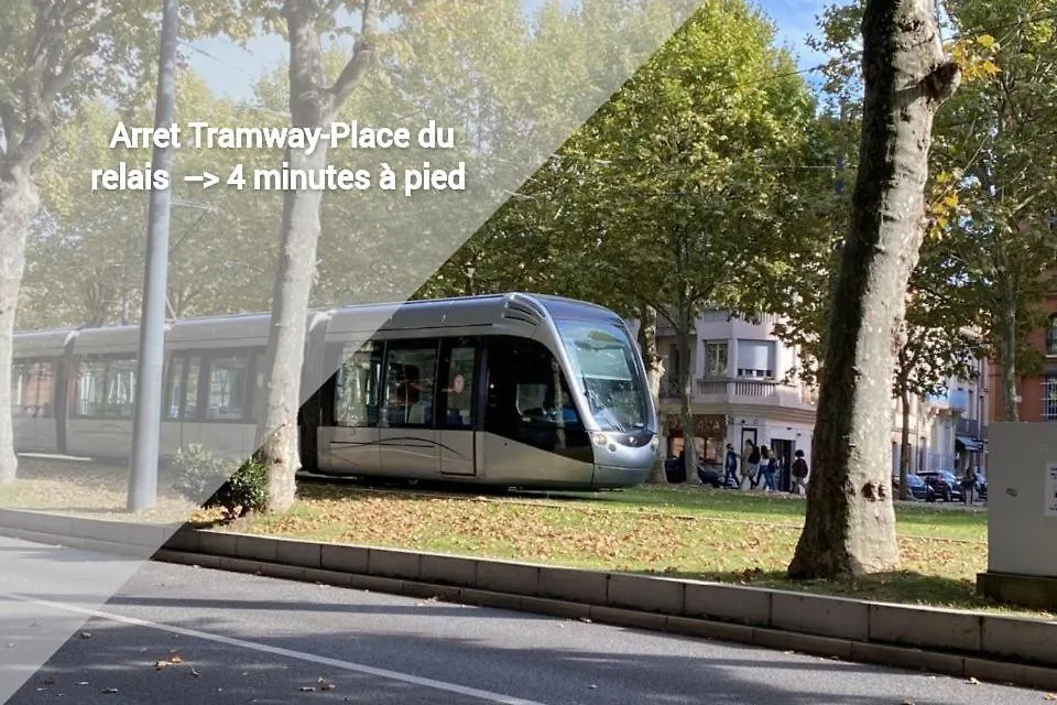 T2 Au Coeur De Blagnac- Proche De Tout- Check In 24-24, Parking Apartmán